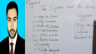 Play No 3 The Oyster and the Pearl | 1st Year English | Book III