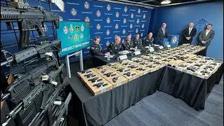 173 FIREARMS, 42 ARRESTS: Project MoneyPenny cashes in on gun-trafficking seizure
