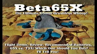 Beta65X: The Best 65mm Brushless Whoop! Flight, Review, Best Batteries, 65X vs. 75X Buyer's Guide