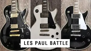 Les Paul Battle. Epiphone vs. Grass Roots vs. Blitz vs. Galdon