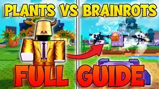 Plants VS Brainrots FULL GUIDE! (Rebirth, Fuse, Money Farm) - How To Get Rich In Plants VS Brainrots