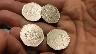 50p Coin Hunt (Quick 100) The Six Nations - Olympic Style In Just Five Bags!