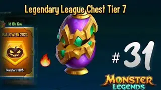 Tier 7 (#31) Halloween Books + Chest Opening (Monster Legends)