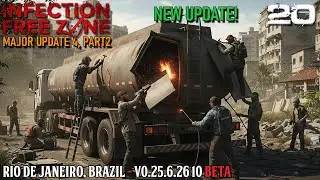 New Update!  Mechanic Shop & Tools Factory / Infection Free Zone / Rio de Janeiro / Survival / 20