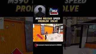 M590 RELOAD PROBLEM SOLVED AFTER OB52 UPDATE 🤫🧠 #ffesports #freefiremax #shorts #hresports