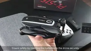 PL515 Asin:B0D2B25YQQ Tutorial 1: Installing Drone Battery and Remote Control Batteries