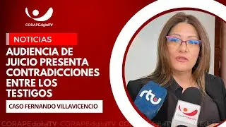 Continúa la audiencia de juicio en el caso Villavicencio