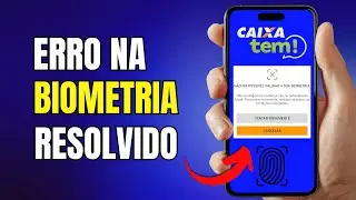 ERRO NA BIOMETRIA FACIAL NO CAIXA TEM - COMO RESOLVER