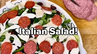 A Delicious Make Ahead Meal -Italian Salad