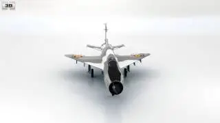 Mikoyan-Gurevich MiG-21 3D model by 3DModels.org