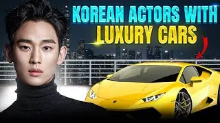 Top 10 Korean Actors With Luxury Cars | From Ferrari to Lamborghini|