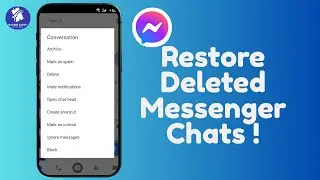 How to Recover Deleted Messages on Messenger (2025 Guide)