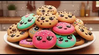 Counting Cookies on the Plate 🍪 | Learn Numbers for Kids | Fun Preschool Counting Adventure