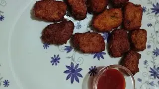  Crispy chicken nuggets Easy chicken nuggets telugu recipe 😋