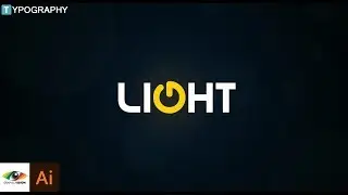 Adobe Illustrator | Text logo design using fonts only in 4 minutes