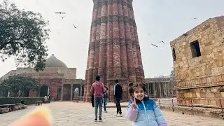 FIRST VISIT TO MY FAVOURITE MONUMENT | Mini vlog | Toddler vlogger | Exploring Delhi | Cute