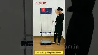 Foldable Lighting Display Stand manufactured in India for Havells