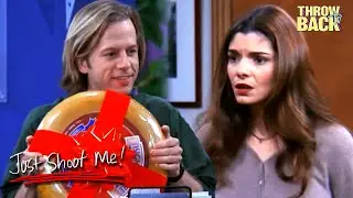 Brad Sends Maya A Romantic Wheel Of Cheese | Just Shoot Me! | Throwback TV