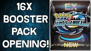 16x Figurine Booster Pack Opening! - Pokemon Duel