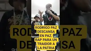 RODRIGO PAZ DESCAZA EN PAZ #rap