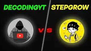 DecodingYT vs StepGrow: Secrets of YouTube Success🤯