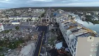 First drone video out of Mexico Beach Florida Hurricane Michael 10-11-2018