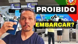 Imigração no Embarque: Qual Cia Aérea Está Barrando Brasileiros Que Viajam Para Portugal? 🇵🇹🇧🇷