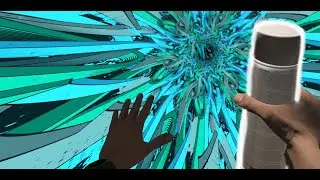 You've got to download this game. ITS FREE (Graffiti Bombing VR)