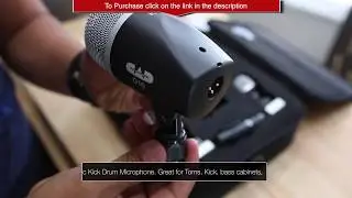 CAD  Stage 7   7 Piece Drumset microphone set   Dresciption  review