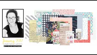Kim Watson Jan 2017 Unboxing Vid for Hip Kit Club
