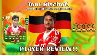 ⭐🔥 89 Rated Tom Bischof Player Review! Standard Pass Level 30 Player!🔥⭐. FC 26 Ultimate Team.