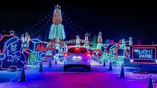 The light park Katy  | Drive through Christmas light 2025 