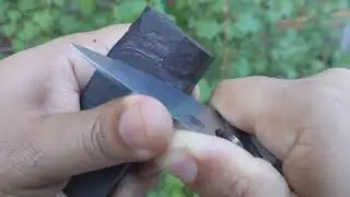 Do it again, CPM 15V Spyderco Manix 2 Factory Edge Test.