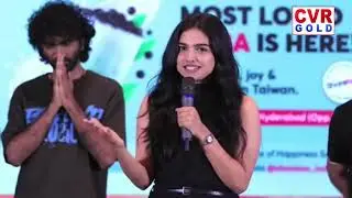 Mamitha Baiju Hilarious Funny Comedy Speech | PradeepRanganathan | DudeBlockbuster100crJourneyEvent
