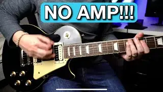 How To Record Electric Guitar Without an Amp