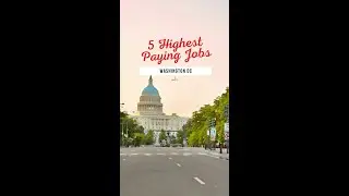 5 Highest Paying Jobs in Washington DC #shorts #salary