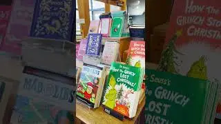 Holiday Displays at Watermark Books and Cafe