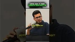 Vipin Sir Ki Per Month Salary😱☠️  Ft. Vipin Sir #salary #vipinsir #monthly #alakhsir #physicswallah