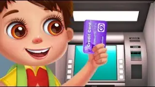 Kids ATM Simulator Learning - Bank Education Games For Children