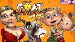 Goat story 2 with Cheese | Full Animaton Movie | English Children Cartoon | Free Animated Kids movie