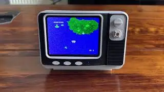 Mini retro gaming TV. GV300 review. Relive your childhood on this portable CRT television.
