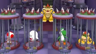 Mario Party 5 Minigames - Toad vs Boo vs Yoshi (Master Cpu)
