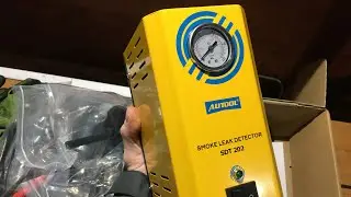 Review AuTool SDT202 smoke EVAP Leak test machine - Review and a demo! - February 2022