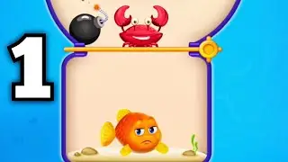 Save the Fish Game Pull the Pin Fishdom Gameplay Part 1