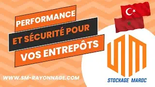 🎥 Optimisez vos entrep&ocirc;ts avec nos solutions de rayonnage de stockage ! 🇹🇷📦