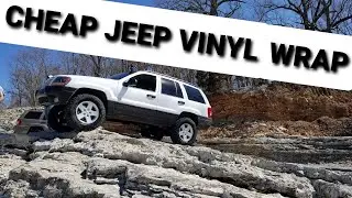 Cheap Jeep Vinyl Wrap Project Color Change On My Jeep Grand Cherokee WJ