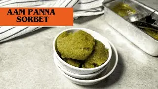 Aam panna Sorbet | Raw Mango Sorbet | No Cream Ice cream