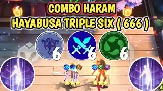 HAYABUSA COMBO 666 GAK ADA OBAT BRO | CARA BERMAIN RYA SKILL 1 TERBARU #ryaskill1
