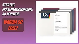 BEWERTUNG (2025): STRATAG Pr&auml;sentationsmappe A4 Perlwei&szlig;. Infos