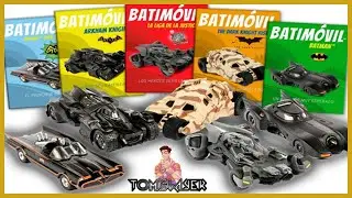 Mi Colección BATMAN BATIMÓVILES 1:43 / 1:32  EAGLEMOSS Jada Toys PERU21 Comercio REVISION EN ESPAÑOL